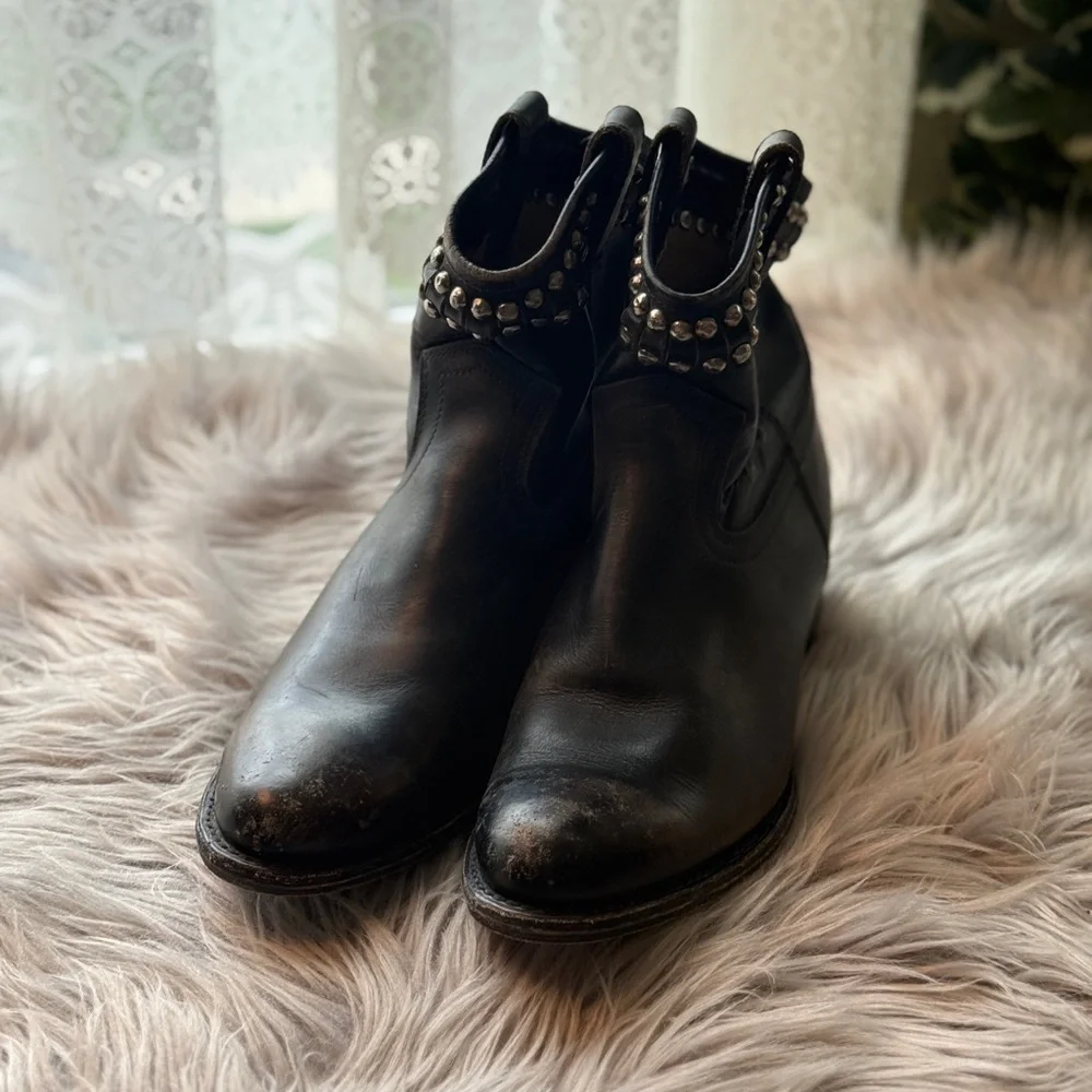 Frye Diana Cut Studded Booties - Picture 2 of 16